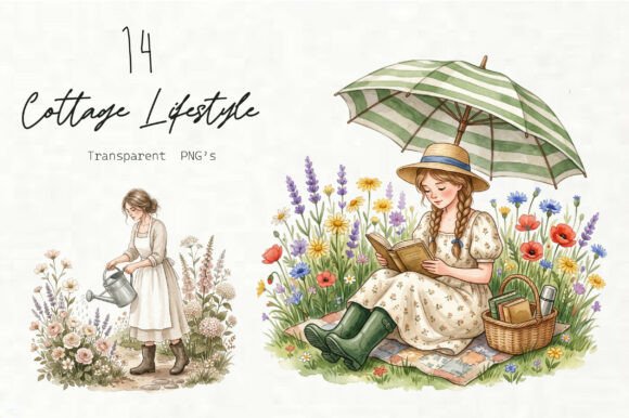 Cottage Lifestyle Clipart Set: A Practical Guide for Digital Crafters