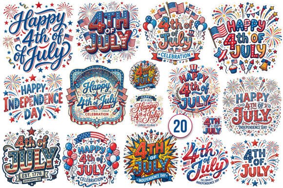 Elevating Patriotic Design: The Strategic Value of a Premium 4th of July PNG Bundle for Modern Creators