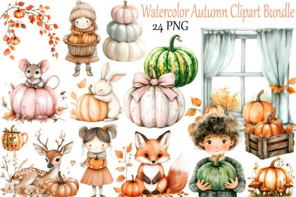 Evaluating the Watercolor Autumn Clipart Bundle for Creative Projects