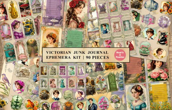 Reviving the Past: How the Victorian Junk Journal Ephemera Kit Defines Modern Analog Creativity