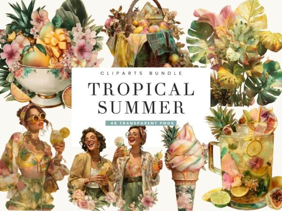 Tropical Summer Clipart Bundle: A Practical Guide for Designers and Creators