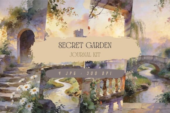 Unlocking Creativity: A Beginner’s Guide to the Secret Garden Journal Kit and Digital Junk Journaling